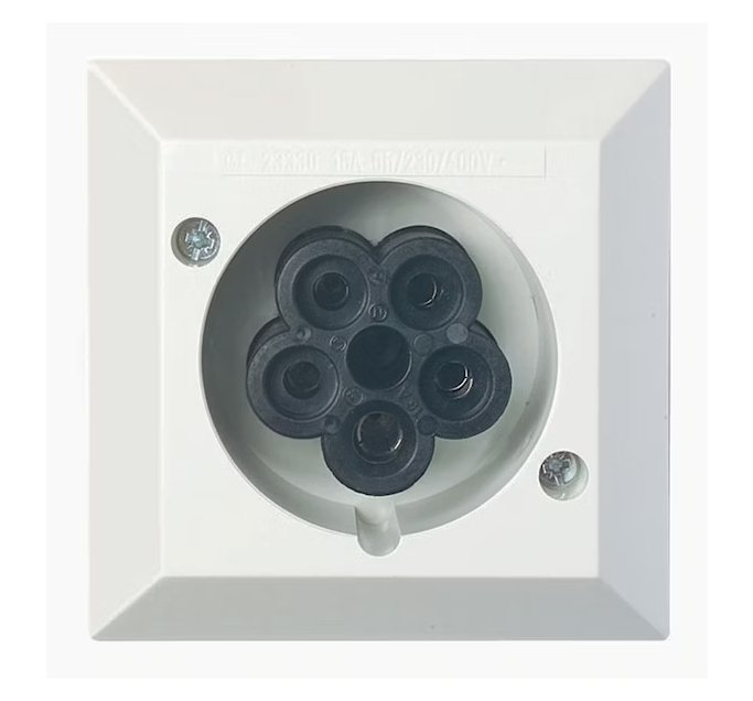 Voimapistorasia Schneider Electric 16A 6H 3P Valkoinen - KarelianStore