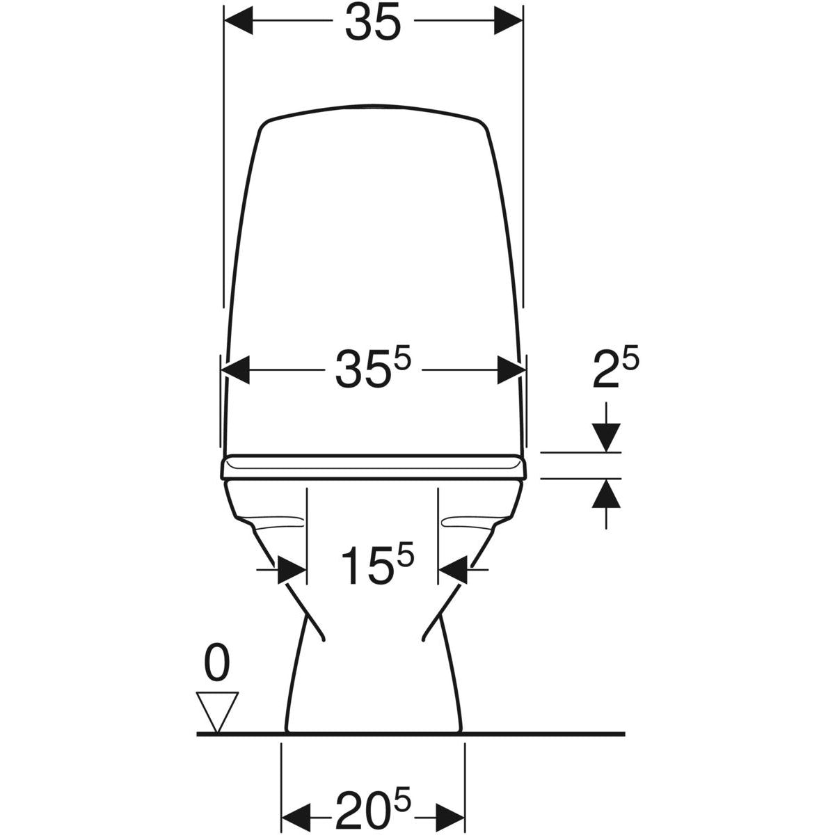 WC-istuin IDO 501.678.00.2 LASTEN WC 2-T - KarelianStore