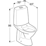 WC-istuin IDO Glow 61 - KarelianStore