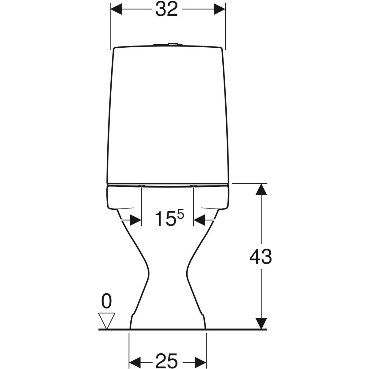 WC-istuin IDO Seven D 10 - KarelianStore