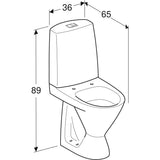 WC-istuin IDO Seven D 11 korkea - KarelianStore