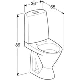 WC-istuin IDO Seven D 11 korkea - KarelianStore