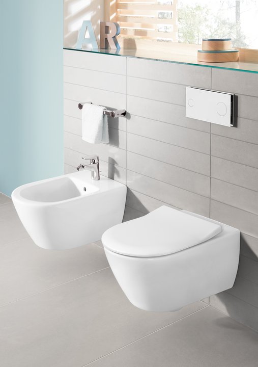 WC-istuin seinä VILLEROY BOCH SUBWAY 5614 DF sis SC/QR Kansi - KarelianStore