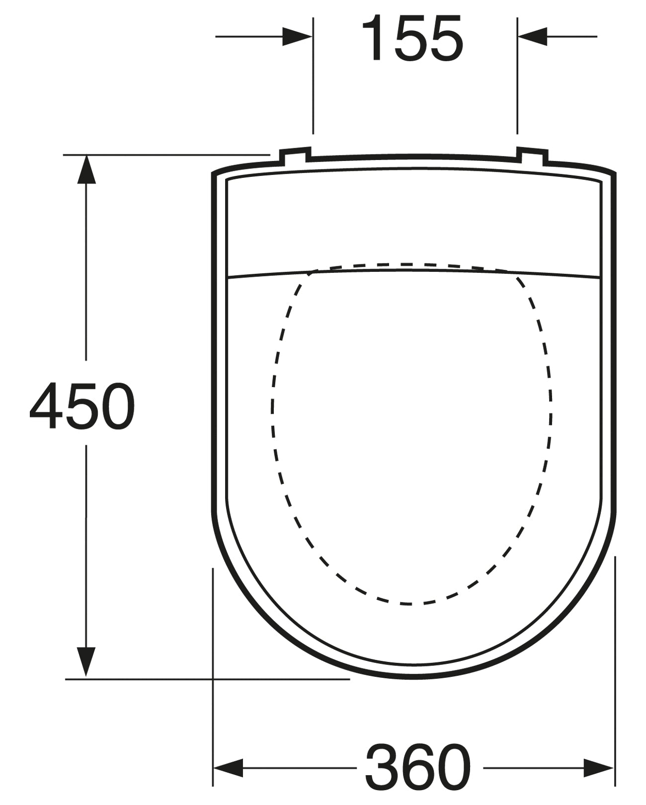 WC-istuinkansi GUSTAVSBERG LOGIC SC VALKOINEN - KarelianStore