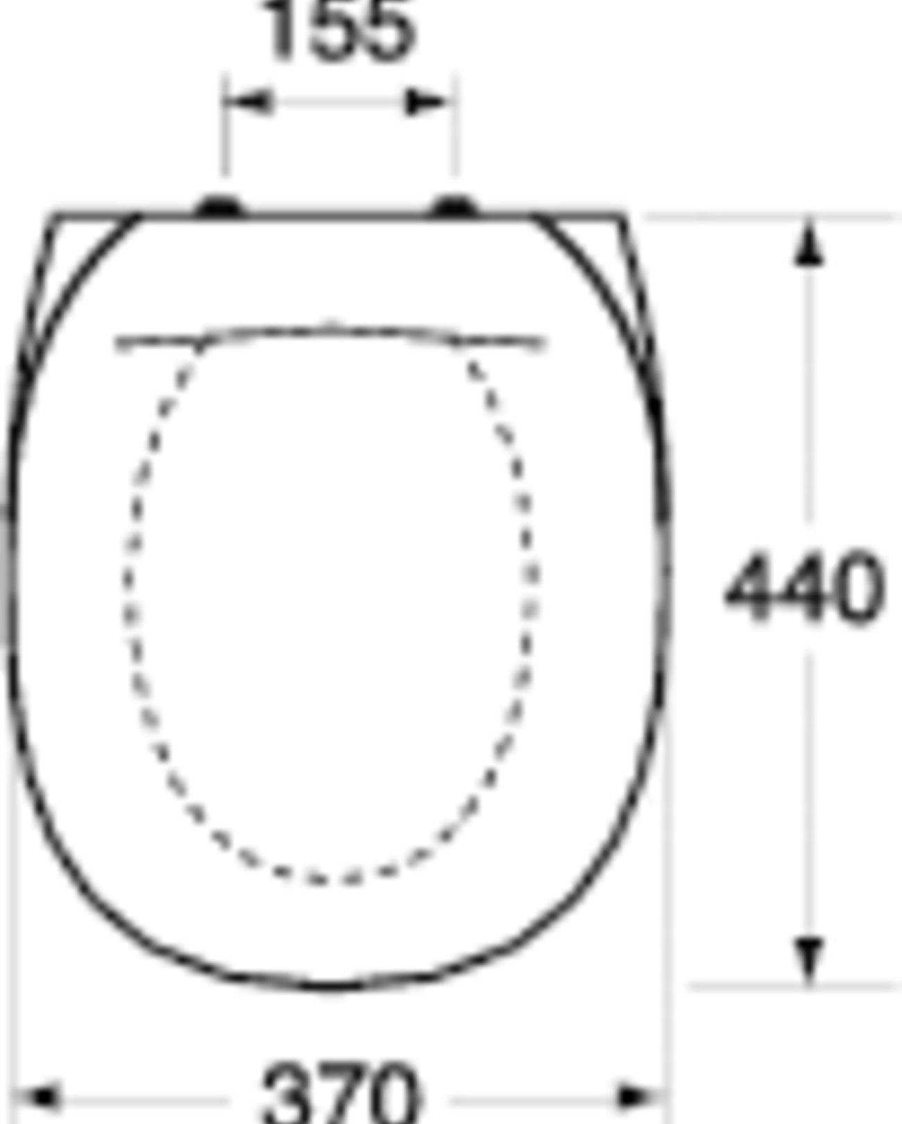 WC-istuinkansi GUSTAVSBERG NORDIC 390 valkoinen - KarelianStore