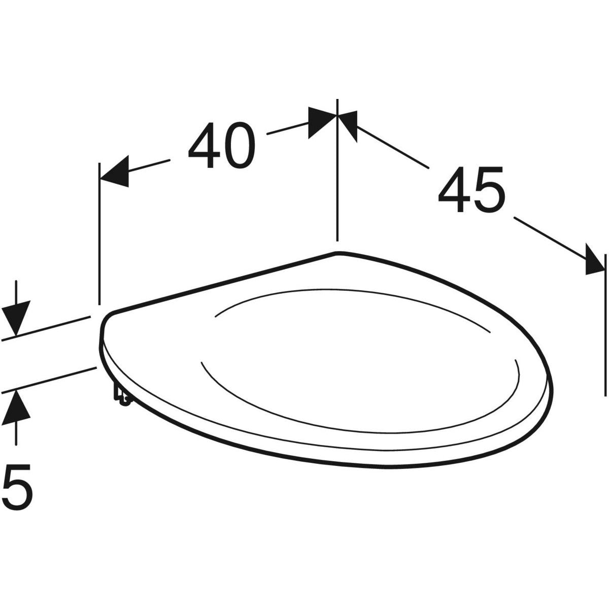 WC-istuinkansi IDO 9111022001 KIMSET valkoinen - KarelianStore