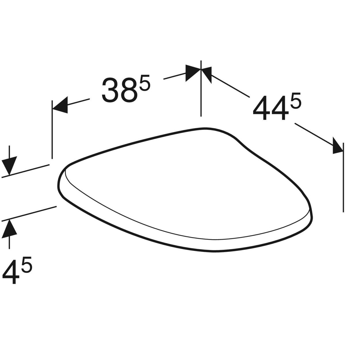 WC-istuinkansi IDO 9128022001 ANIARA valkoinen - KarelianStore
