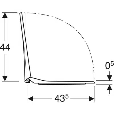 WC-istuinkansi IDO Glow 91170 pehmeä - KarelianStore