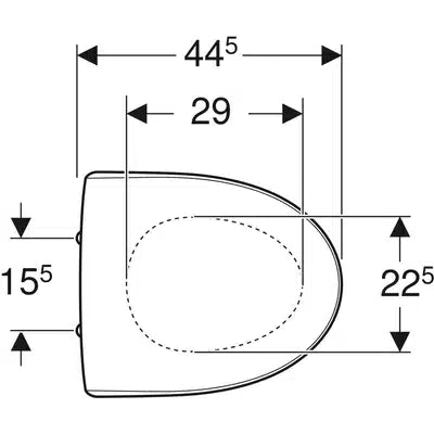 WC-istuinkansi IDO Glow 91170 pehmeä - KarelianStore