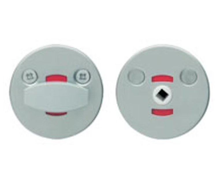 WC-vääntönuppi Abloy 001 WC Harjattu Kromi - KarelianStore