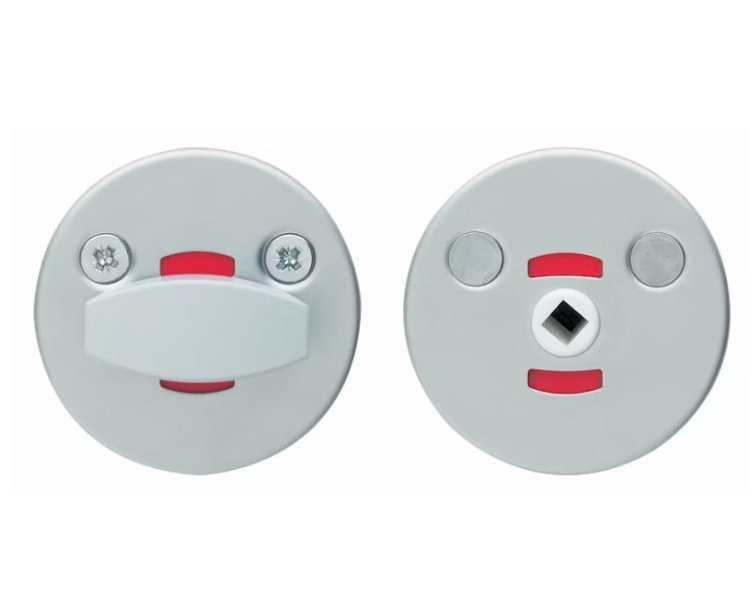 WC-vääntönuppi Abloy 001 WC Kromi - KarelianStore