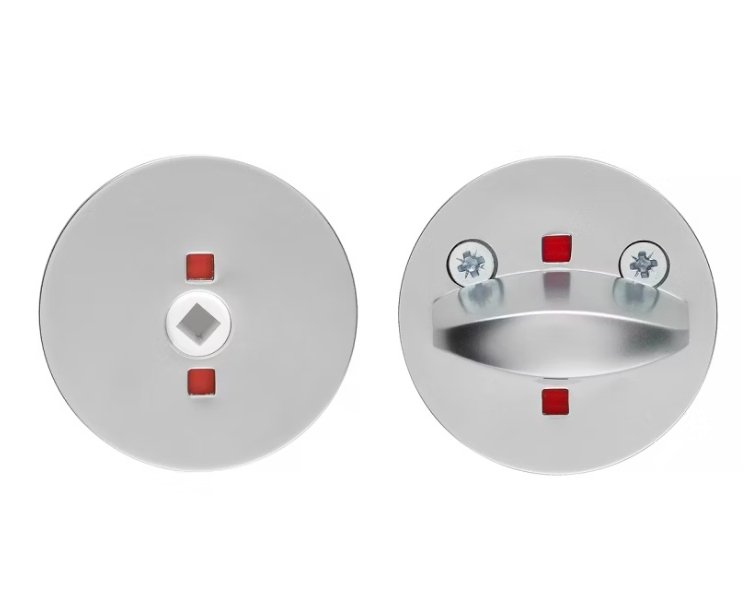 WC-vääntönuppi Abloy 007 Kromi - KarelianStore