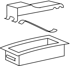 WC-varaosa GUSTAVSBERG NORDIC NT-21 painolaite - KarelianStore