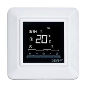 Yhdistelmätermostaatti DEVIreg Opti Valkoinen - KarelianStore