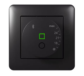 Yhdistelmätermostaatti Onnline EcoHelppo16 16A IP21 Musta - KarelianStore