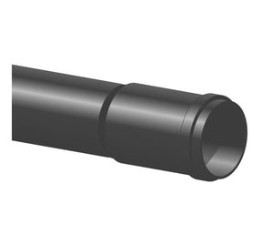 Yleisputki Onnline Sileä Musta PP 75 6m Muhvilla Ilman Tiivistettä - KarelianStore