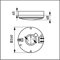Yleisvalaisin Ensto AVR.110L IP44 10W - KarelianStore