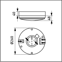 Yleisvalaisin Ensto AVR.110L IP44 10W - KarelianStore