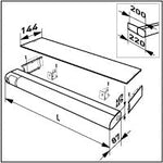 Yleisvalaisin Ensto Jono AVR66.1600LPZ IP44 7W 4000K - KarelianStore