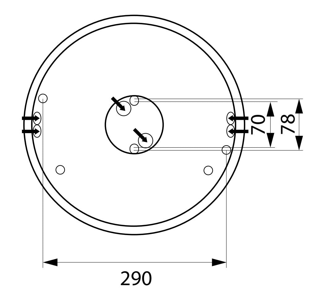 Yleisvalaisin Ensto Lumo IP44 23W 335mm - KarelianStore