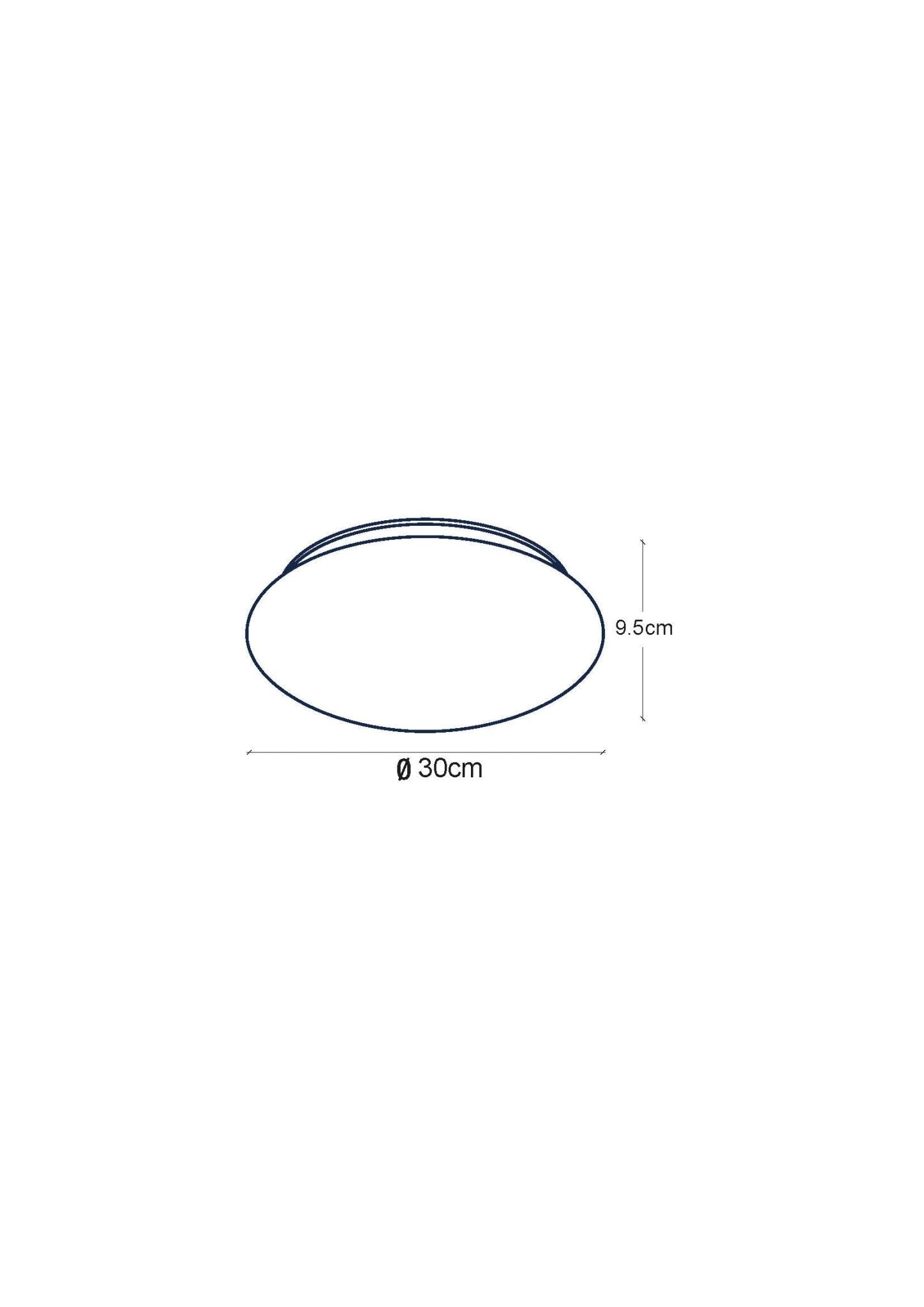 Yleisvalaisin Opal Base LED IP44 1100lm 10W 4000K - KarelianStore